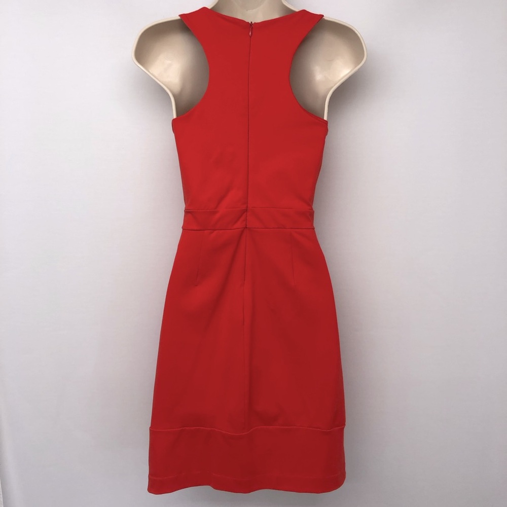 Cynthia Rowley Orange Fit & Flare Dress - Picture 5 of 16